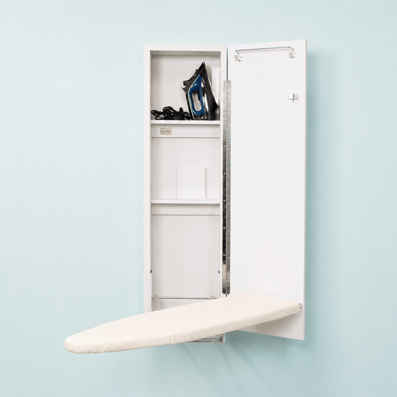 Iron-A-Way non-electric ironing center