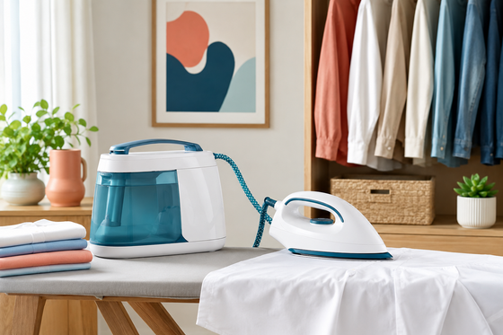 Steam generator iron with separate high-capacity base