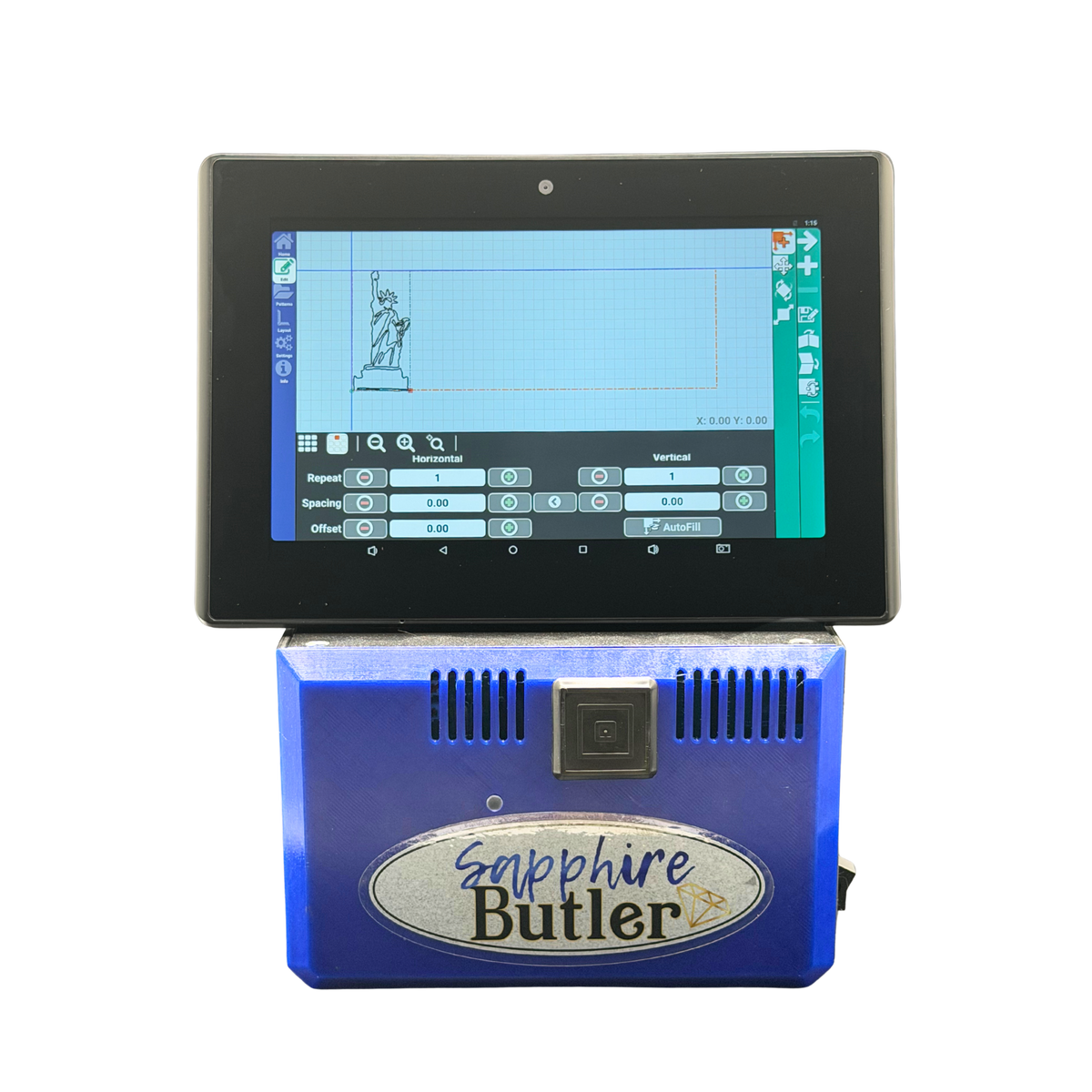 Butler Sapphire Edition Quilting Robotics with 8" EPC Display For Mid & Long Arm Quilting Machines – additional product view 10