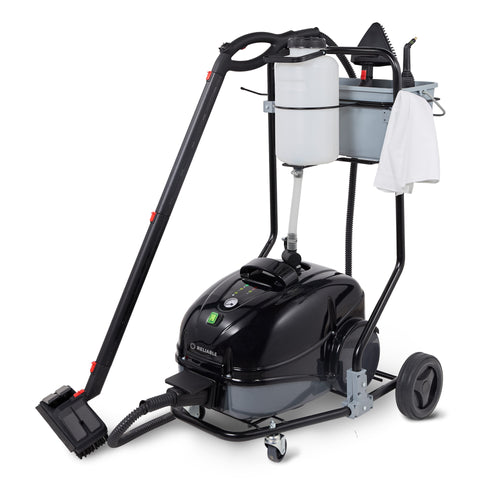 Brio Pro 1000CC steam cleaner with 1100CT trolley
