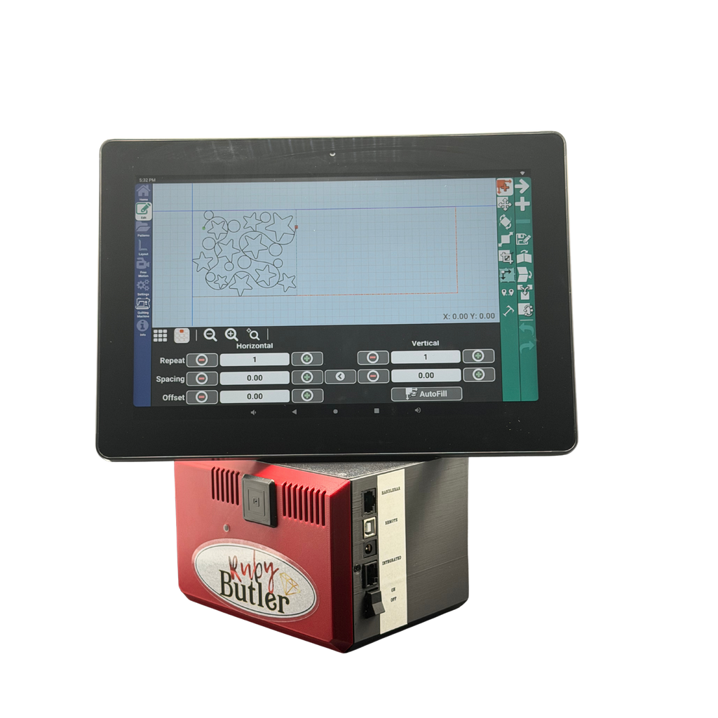 Butler Ruby Edition Quilting Robotics with 12" EPC Display For Mid & Long Arm Quilting Machines – additional product view 9