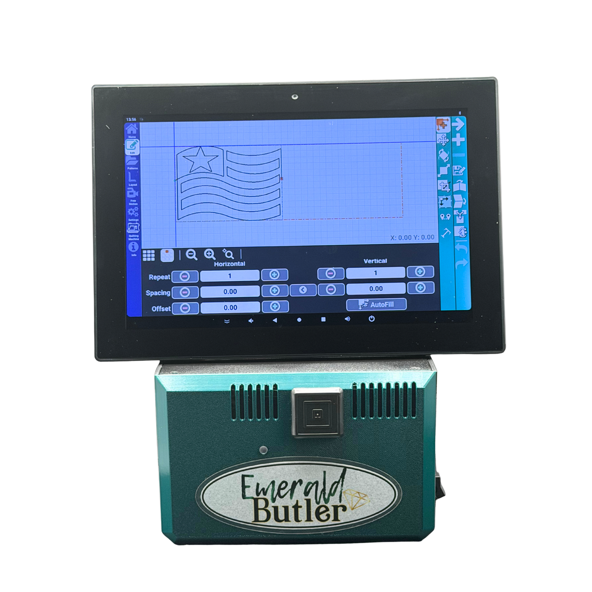 Butler Emerald Edition Quilting Robotics with 10" EPC Display For Mid & Long Arm Quilting Machines – additional product view 8