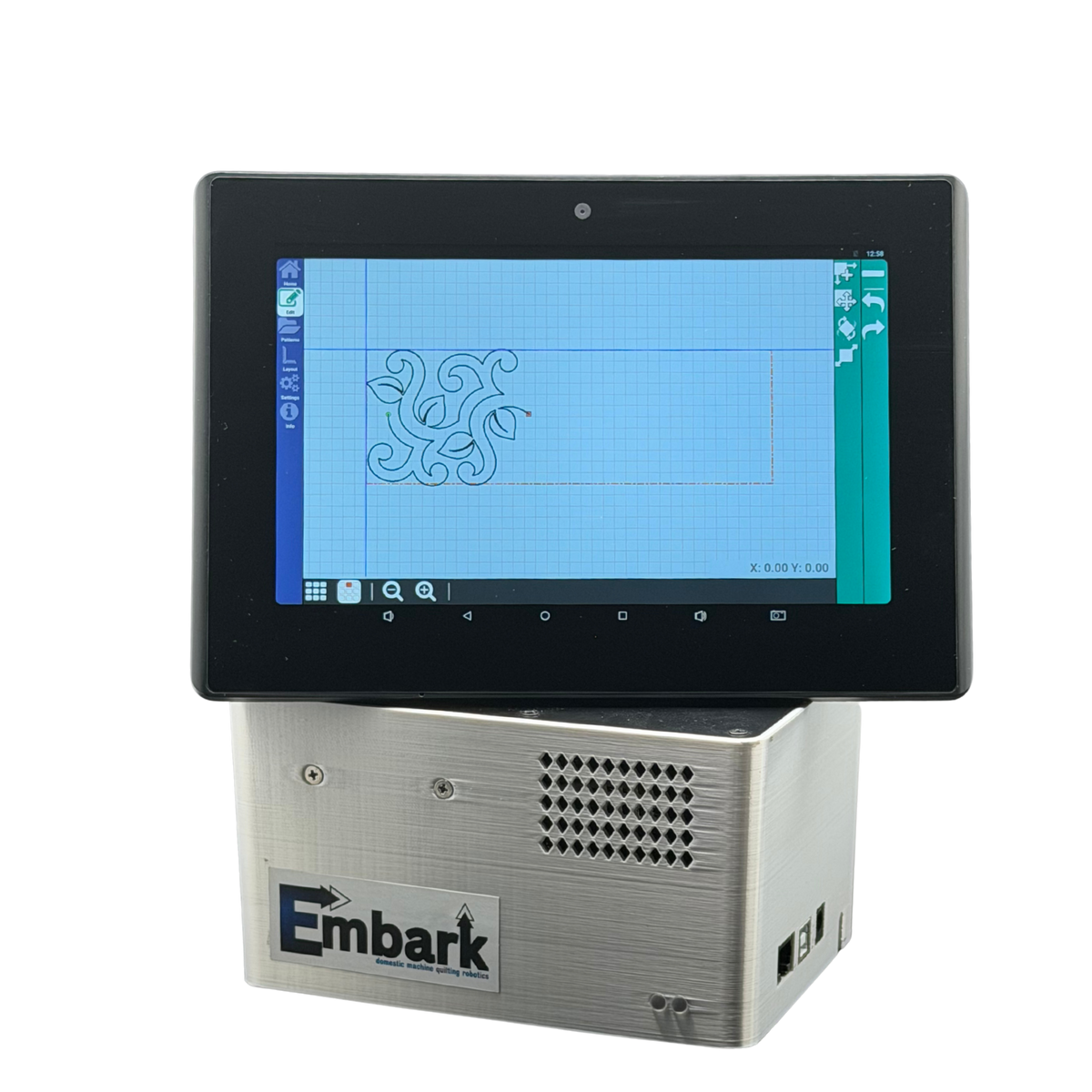 Butler Embark Edition Quilting Robotics with 8" EPC Display For your Home Sewing Machine – additional product view 13