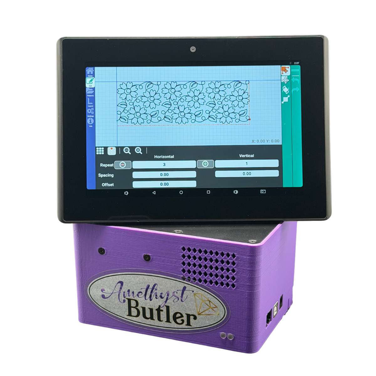 Butler Amethyst Entry-Level Quilting Robotics with 8" EPC Display For Mid Size Long Arm Quilting Machines – additional product view 7