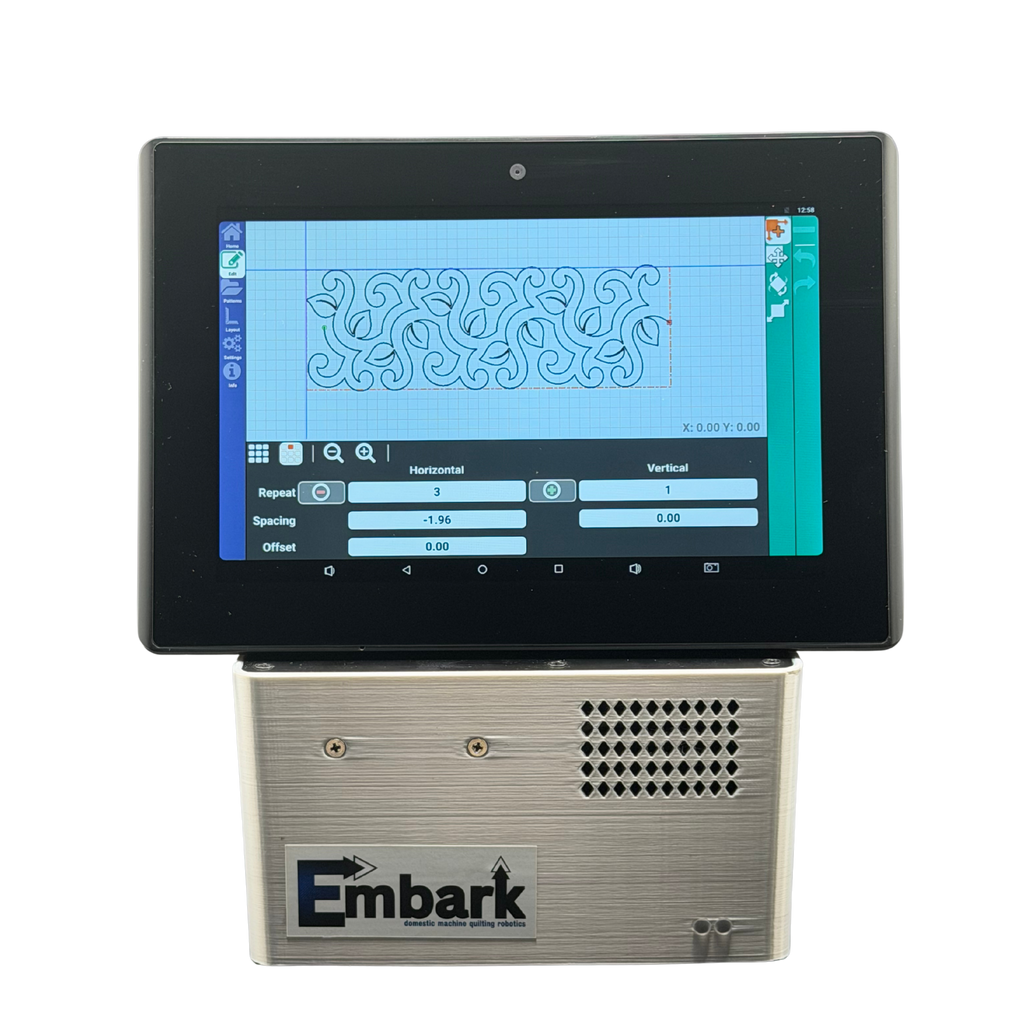 Butler Embark Edition Quilting Robotics with 8" EPC Display For your Home Sewing Machine – additional product view 11