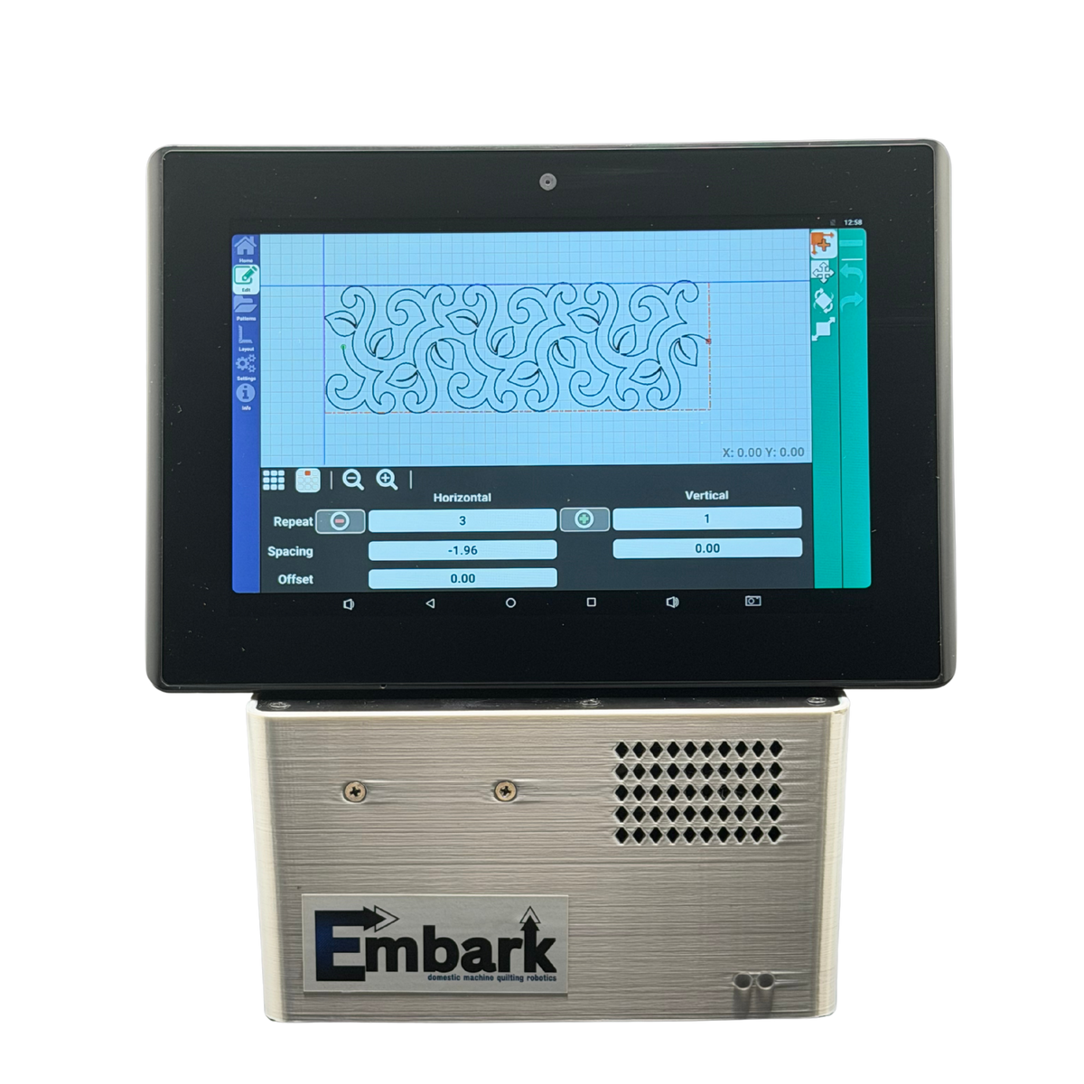 Butler Embark Edition Quilting Robotics with 8" EPC Display For your Home Sewing Machine – additional product view 11