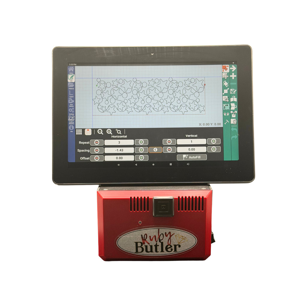 Butler Ruby Edition Quilting Robotics with 12" EPC Display For Mid & Long Arm Quilting Machines – additional product view 10