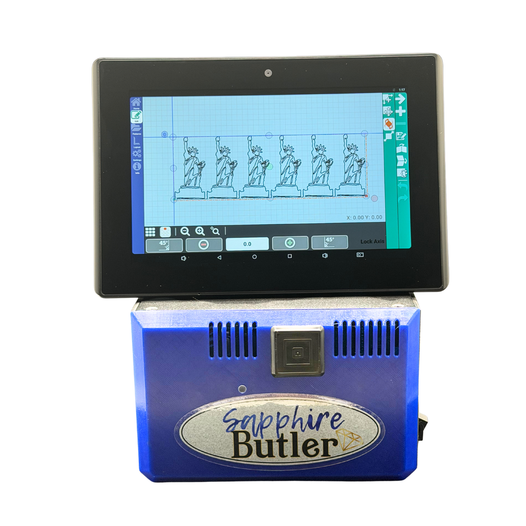 Butler Sapphire Edition Quilting Robotics with 8" EPC Display For Mid & Long Arm Quilting Machines – additional product view 6