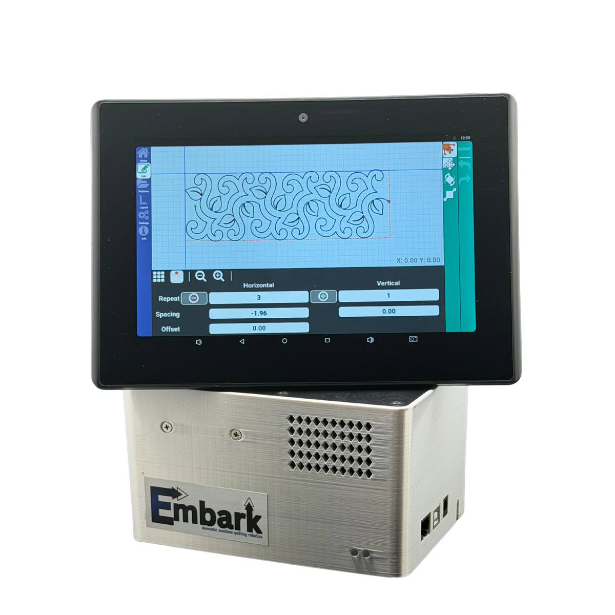 Butler Embark Edition Quilting Robotics with 8" EPC Display For your Home Sewing Machine – additional product view 10