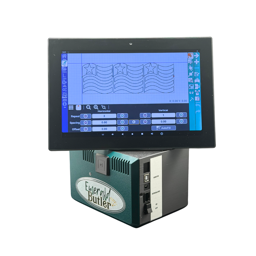 Butler Emerald Edition Quilting Robotics with 10" EPC Display For Mid & Long Arm Quilting Machines – additional product view 4