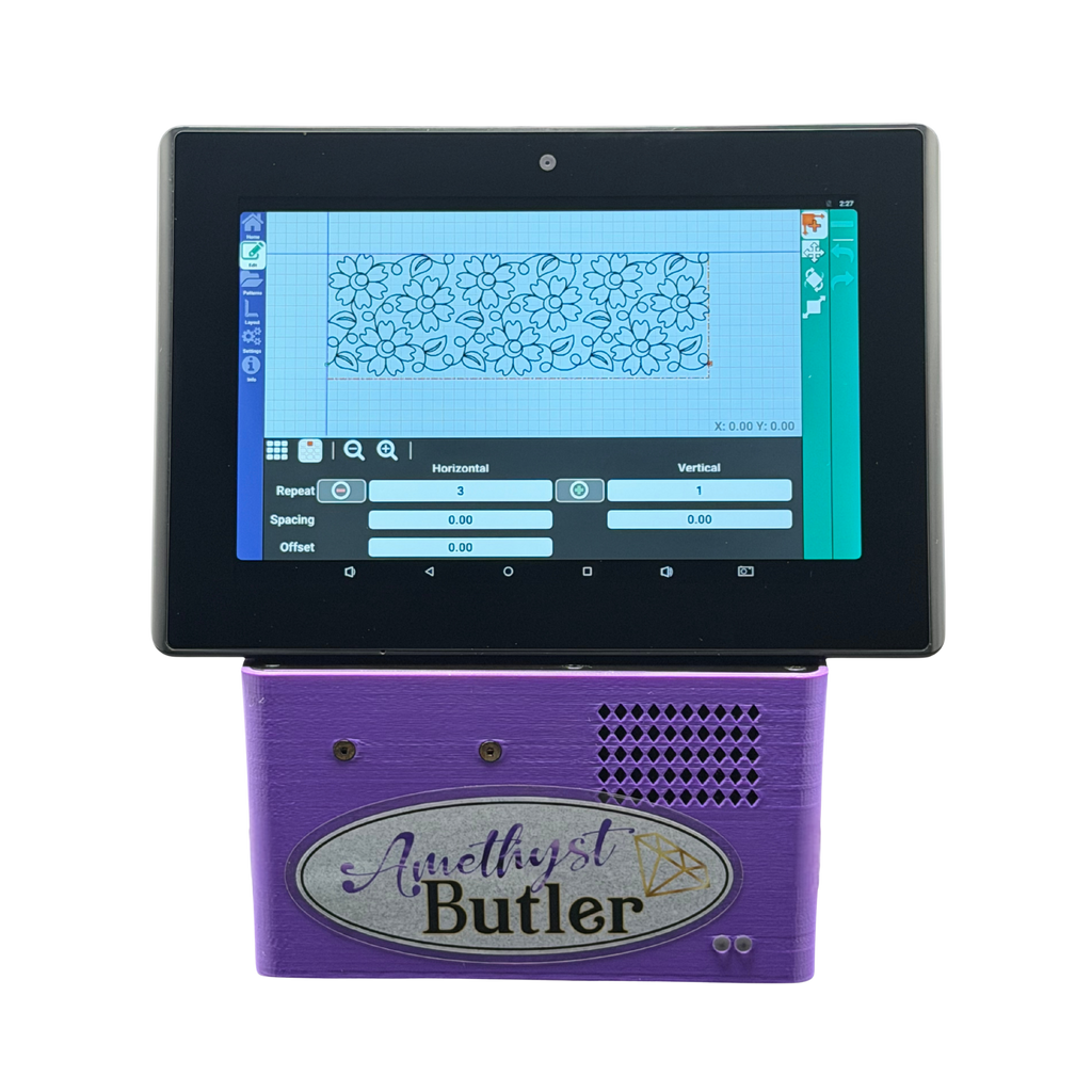 Butler Amethyst Entry-Level Quilting Robotics with 8" EPC Display For Mid Size Long Arm Quilting Machines – additional product view 8