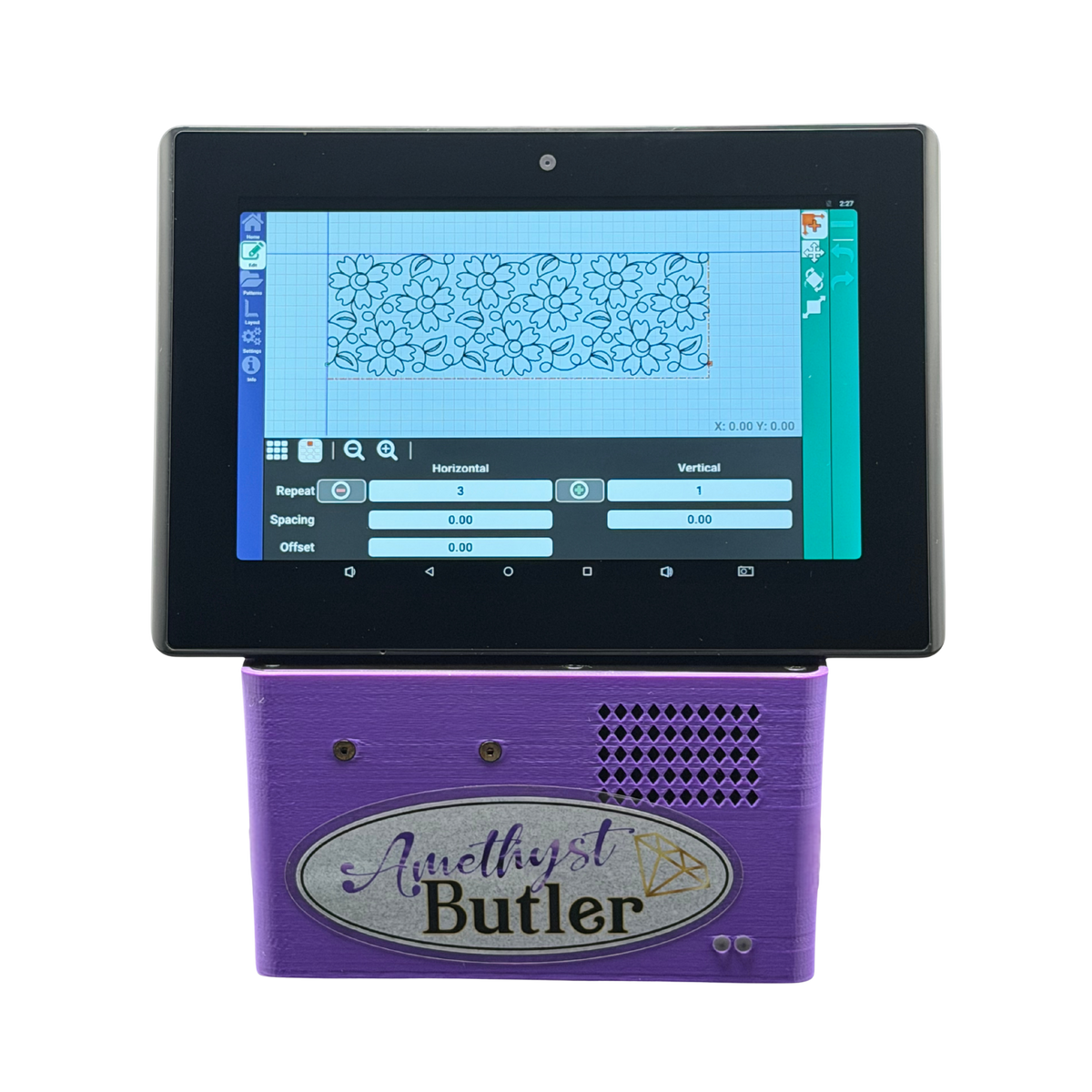 Butler Amethyst Entry-Level Quilting Robotics with 8" EPC Display For Mid Size Long Arm Quilting Machines – additional product view 8
