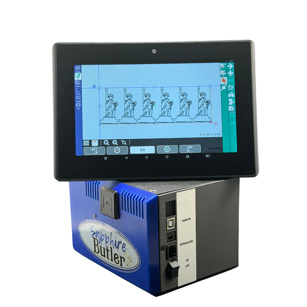 Butler Sapphire Edition Quilting Robotics with 8" EPC Display For Mid & Long Arm Quilting Machines – additional product view 8