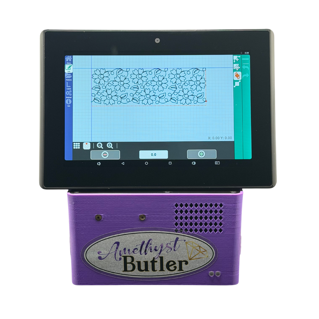 Butler Amethyst Entry-Level Quilting Robotics with 8" EPC Display For Mid Size Long Arm Quilting Machines – additional product view 9