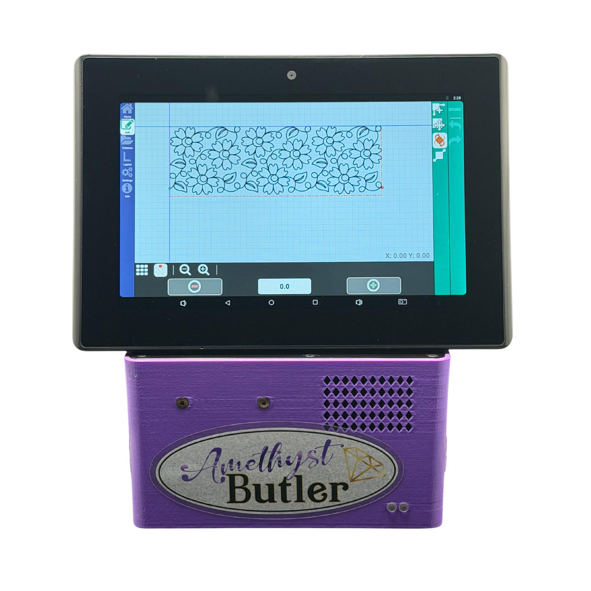 Butler Amethyst Entry-Level Quilting Robotics with 8" EPC Display For Mid Size Long Arm Quilting Machines – additional product view 9