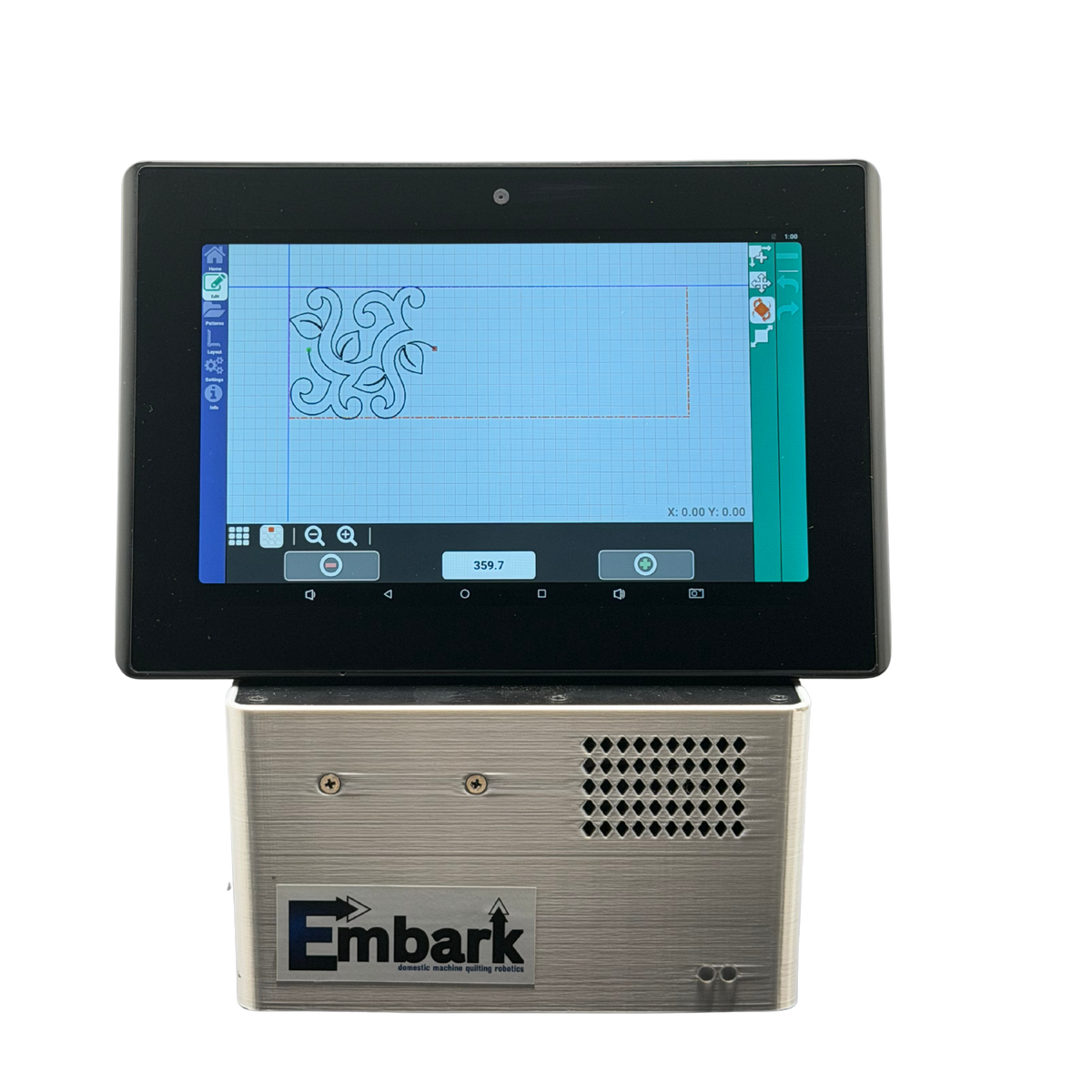 Butler Embark Edition Quilting Robotics with 8" EPC Display For your Home Sewing Machine – additional product view 9