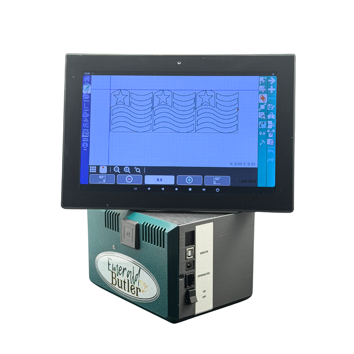 Butler Emerald Edition Quilting Robotics with 10" EPC Display For Mid & Long Arm Quilting Machines – additional product view 5