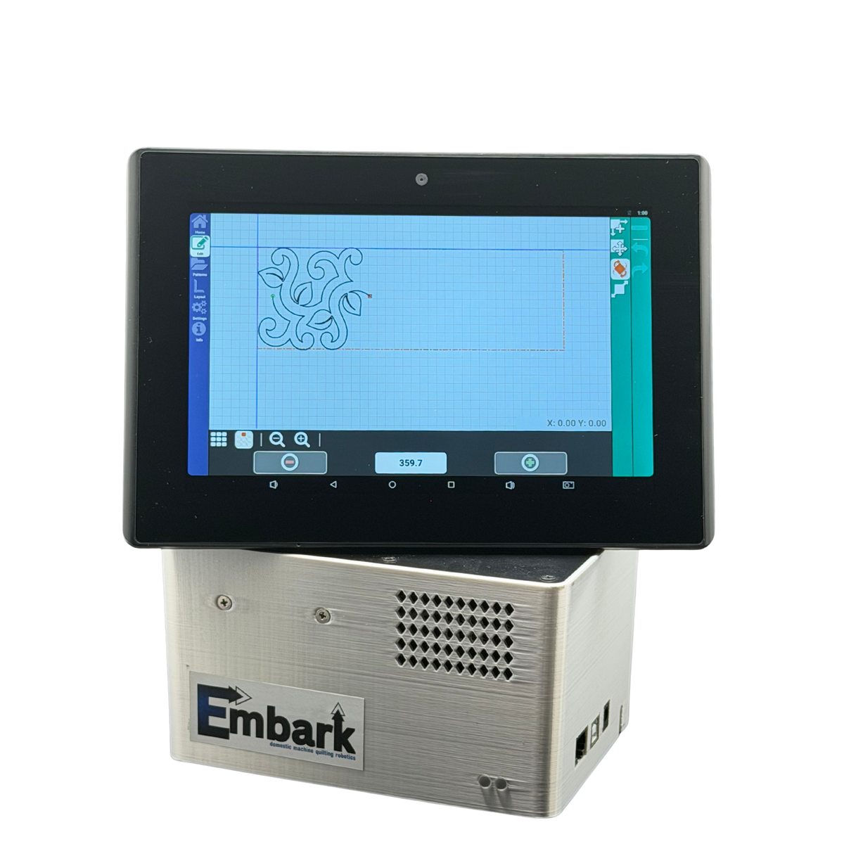 Butler Embark Edition Quilting Robotics with 8" EPC Display For your Home Sewing Machine – additional product view 8