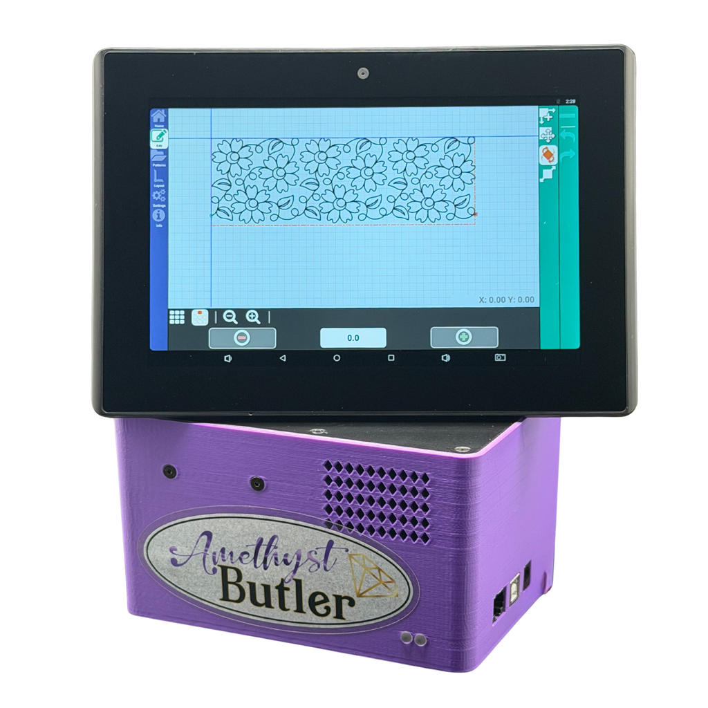 Butler Amethyst Entry-Level Quilting Robotics with 8" EPC Display For Mid Size Long Arm Quilting Machines – additional product view 10