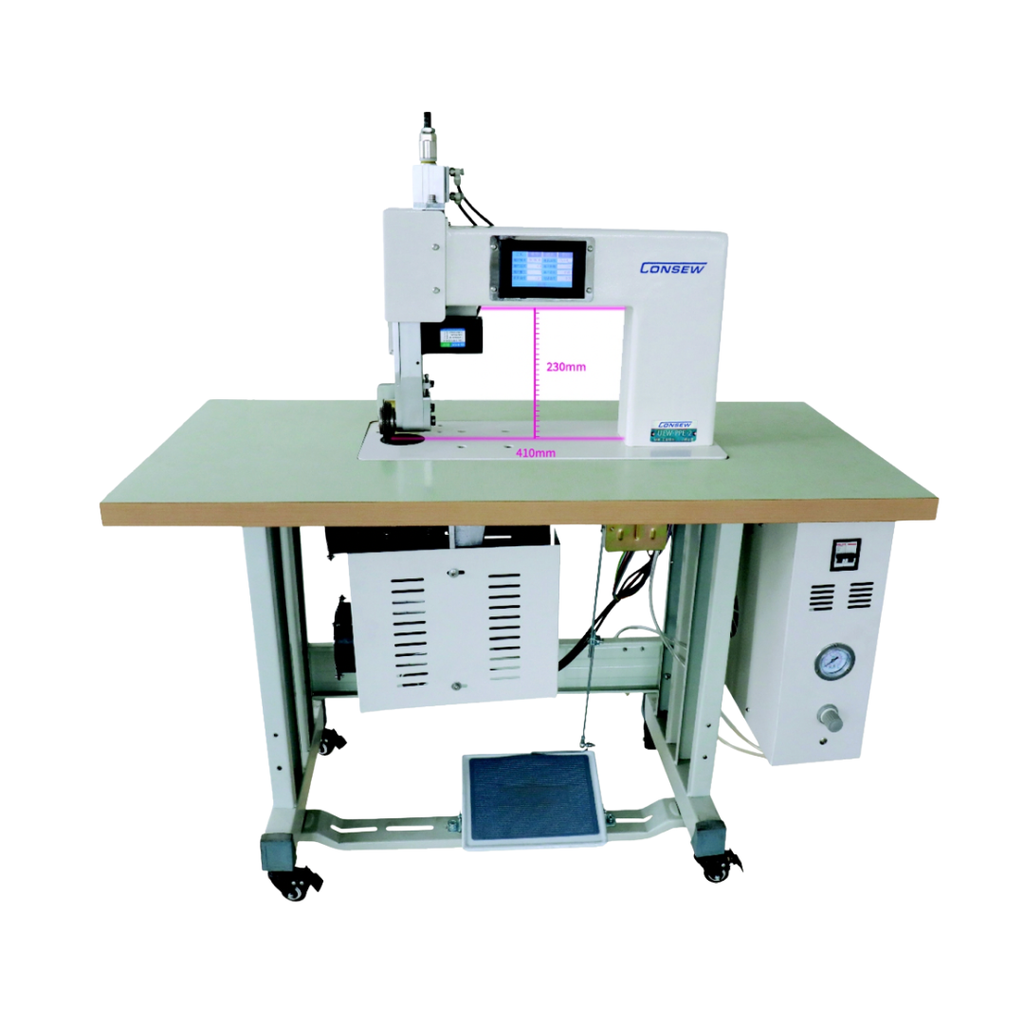 Consew UEW-PPE-2 Ultrasonic Embossing, Welding & Cutting Machine - product view 1