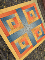 Log Cabin 4B Quilt Kit