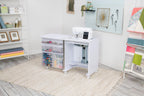 Koala Compact Sewing Cabinet – White Ash