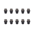 Reliable 410CCA30SS 30MM Stainless Steel Screw on Brush, 10 Pack