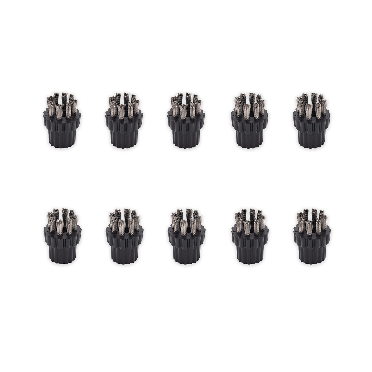 Reliable 410CCA30SS 30MM Stainless Steel Screw on Brush, 10 Pack
