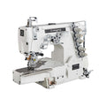 Reliable 3100IC direct-drive cylinder-bed coverstitch industrial sewing machine with table and stand