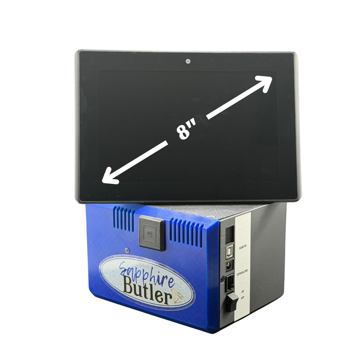 Butler Sapphire Edition Quilting Robotics with 8" EPC Display For Mid & Long Arm Quilting Machines