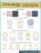 Westalee Design Starry Night 6pc Star Template Block Set 3