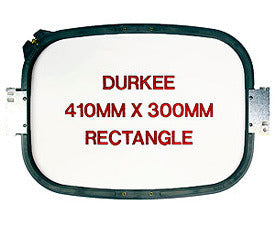 Durkee 410mm x 300mm Rectangular Hoop, 500 Needle Spacing, SWF & Inbro Compatible product image
