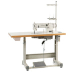 Reliable 4900SC chainstitch machine with complete industrial table and stand