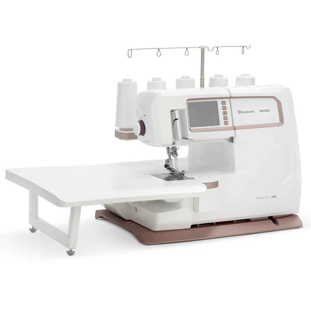 HUSQVARNA VIKING AMBER Air S 600 Coverlock Machine, additional product view