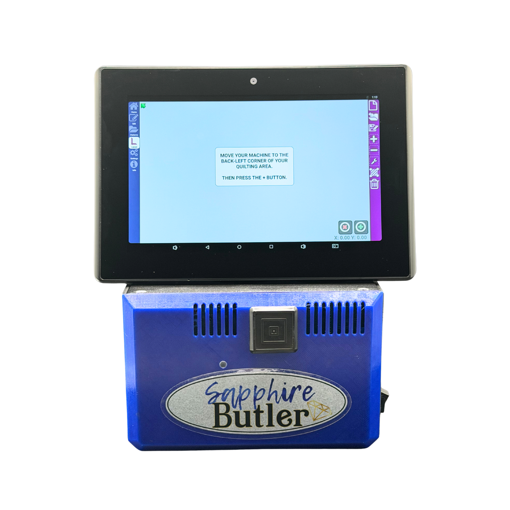 Butler Sapphire Edition Quilting Robotics with 8" EPC Display For Mid & Long Arm Quilting Machines – additional product view 9