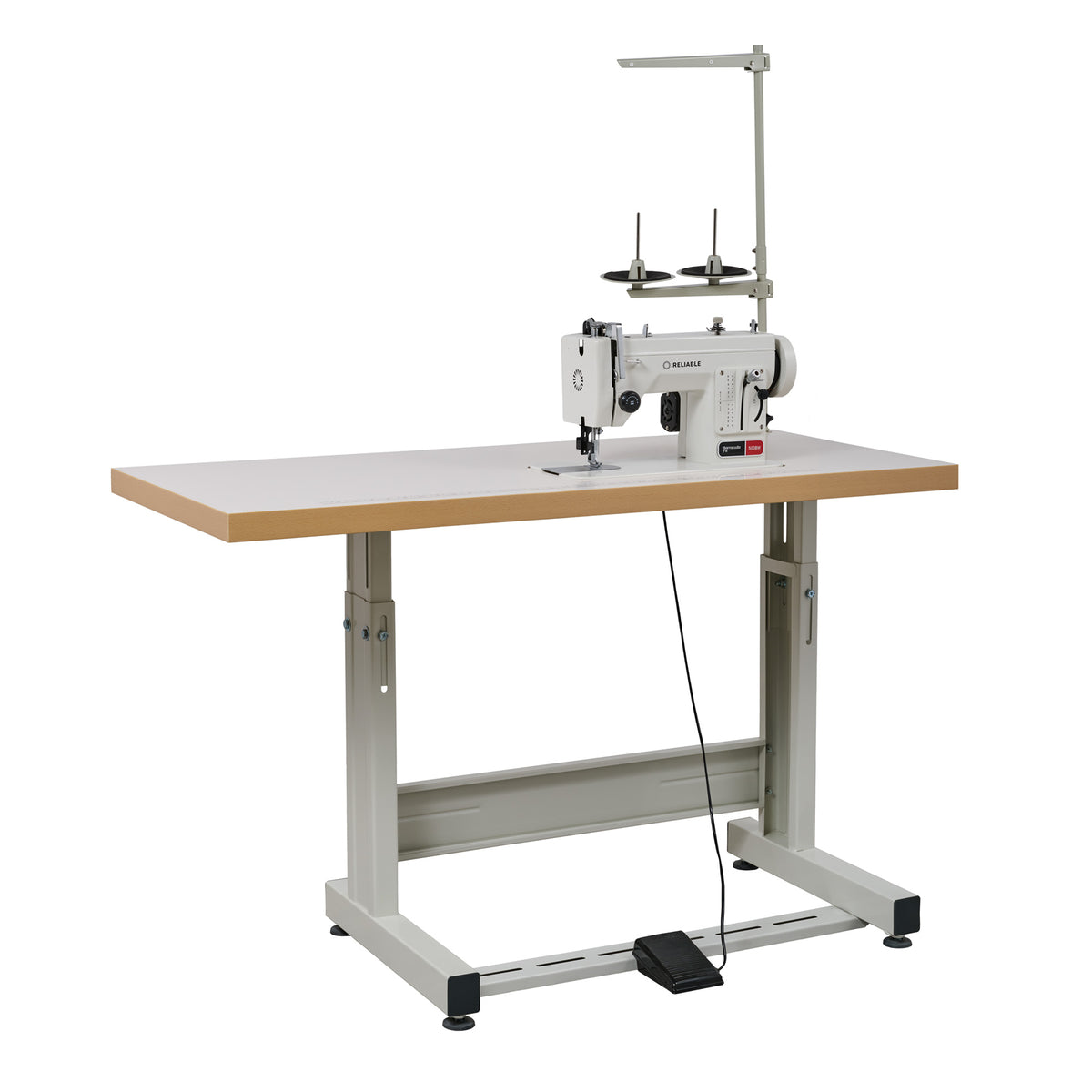 Barracuda Fit 500BW installed in optional full-size tabletop stand