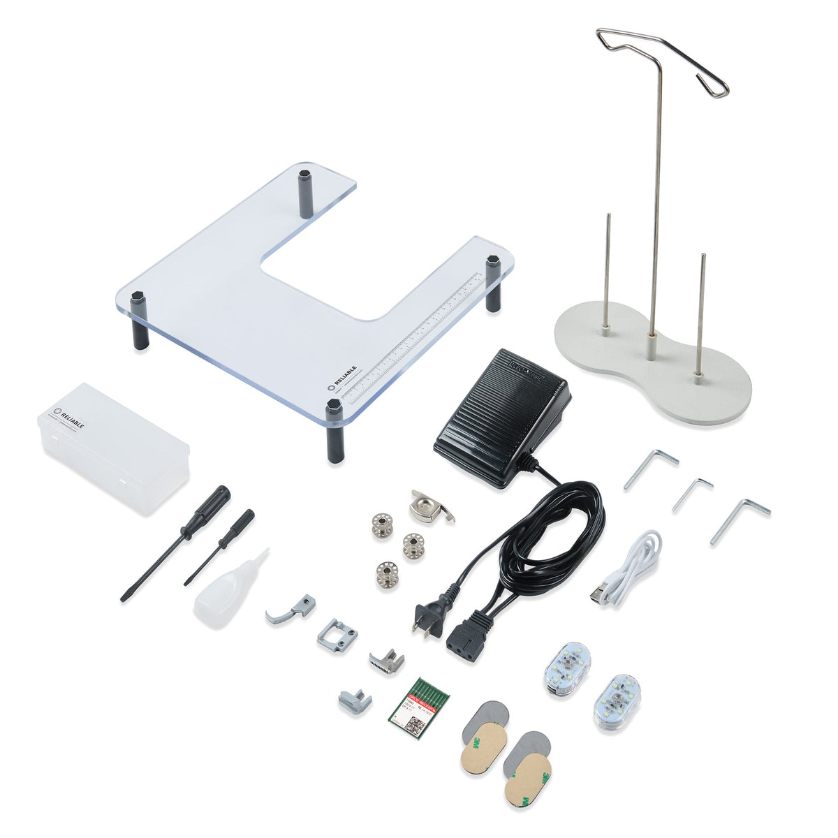Accessories included with Reliable Barracuda Fit 500BW