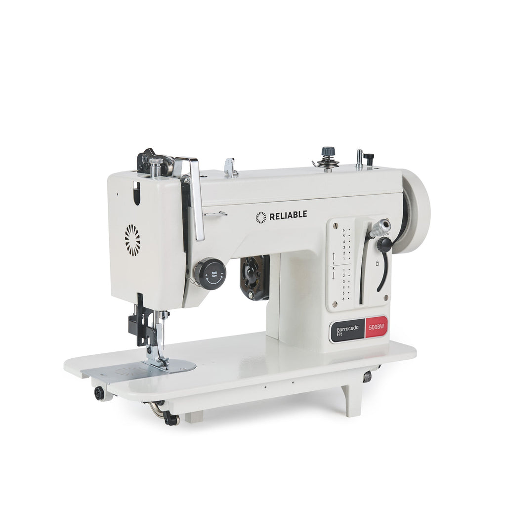Reliable Barracuda Fit 500BW portable straight-stitch walking-foot sewing machine