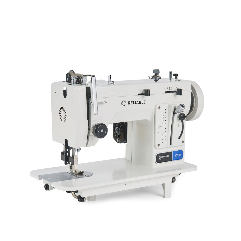 Reliable Barracuda Fit 500BZ portable zigzag walking-foot sewing machine