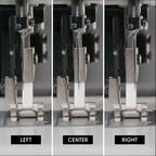 Barracuda Fit 500BZ left center right needle position control