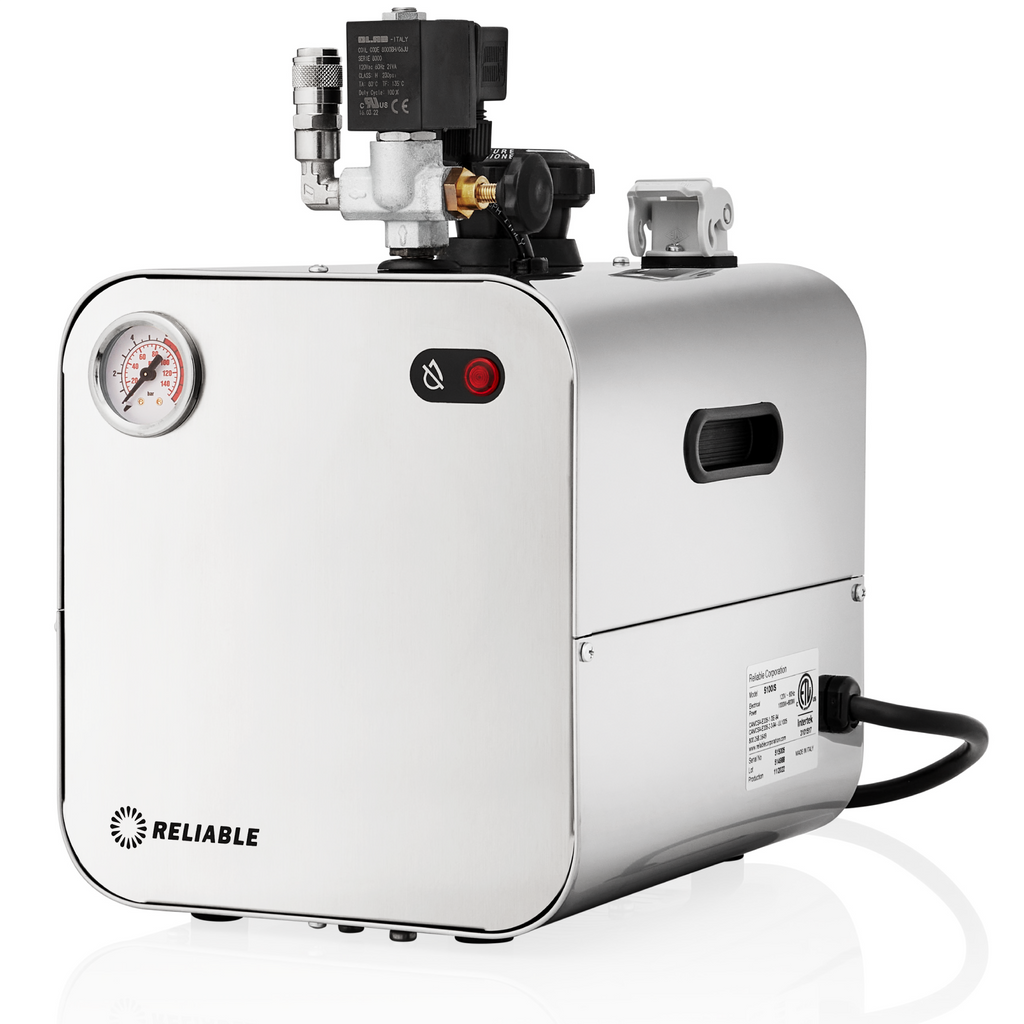 Reliable 5100BU/4800IA 2.2L Boiler with Steam Brush - product view 4