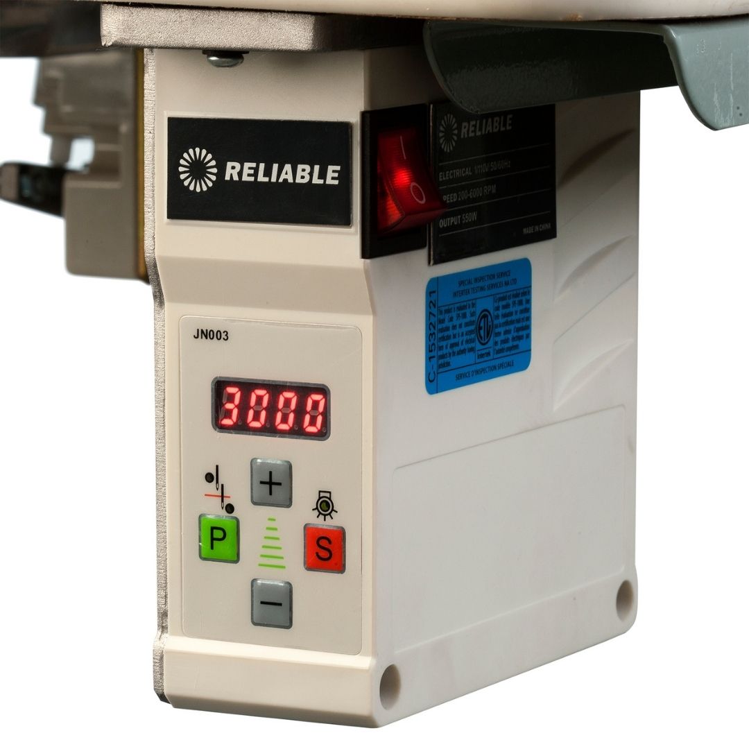 Reliable 5400SO direct-drive 3/4-thread industrial serger machine