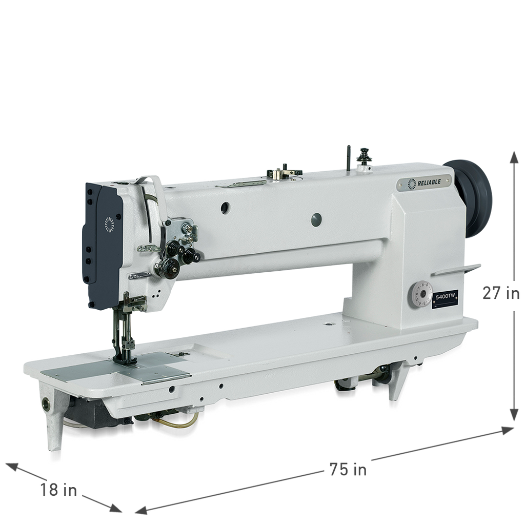 Reliable 5400TW complete table and stand dimensions