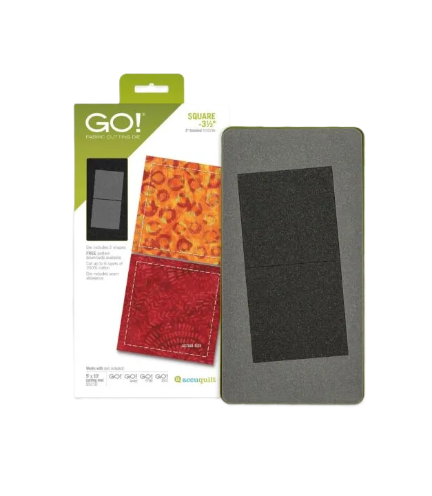 GO! Square-3 1/2" (3" Finished)