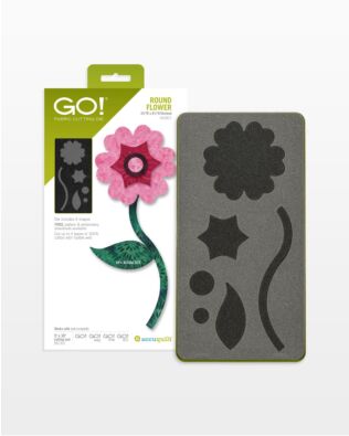 GO! Round Flower Die
