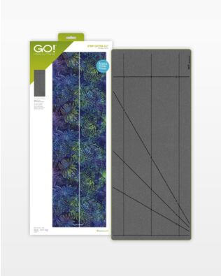 GO! Strip Cutter-3 1/2" (3" Finished) 2 Strips with Angled Guidelines Die