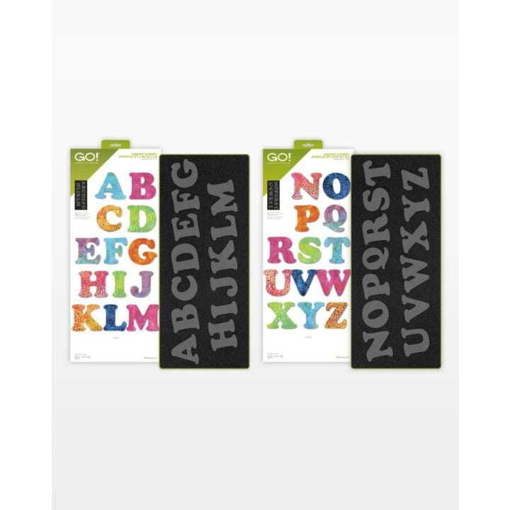 GO! Carefree Alphabet & Numbers Die Bundle