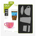 GO! Coffee & Tea Medley Die - AccuQuilt SKU 55212