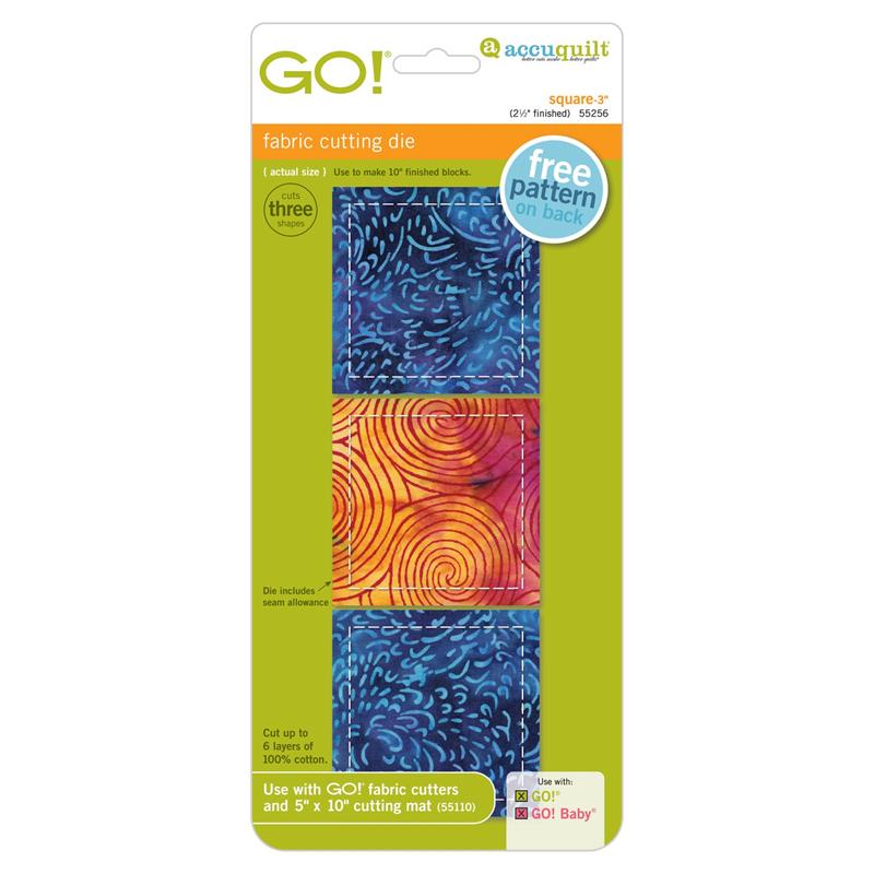 GO! Square-3" (2 1/2" Finished) Die - additional product image