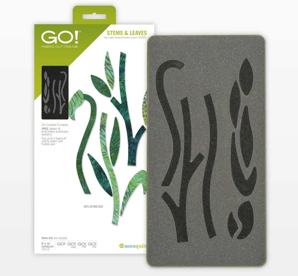 GO! Stems & Leaves Die - additional product image